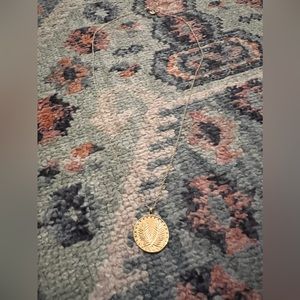 Gorjana Palm Coin Necklace